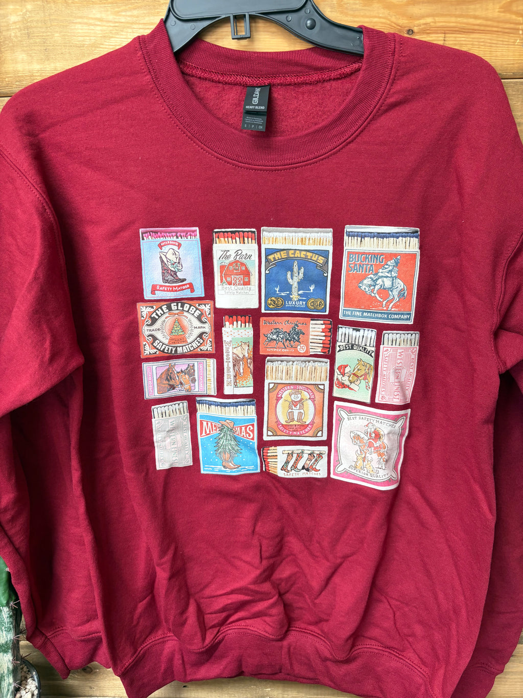 Christmas Matchboxes Sweatshirt