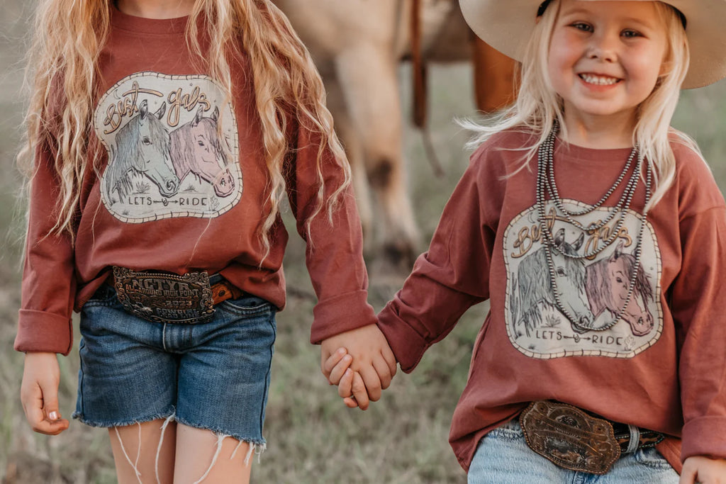 Cowkids Best Gals Long Sleeve