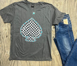 The Turquoise Spade Tee