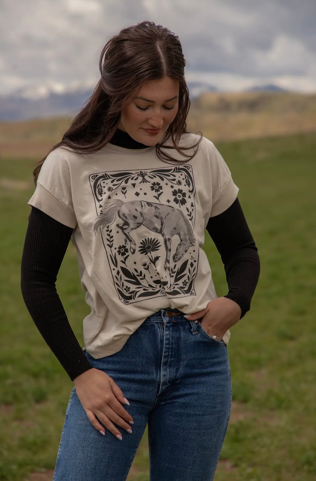The Leave Her Wild Tee