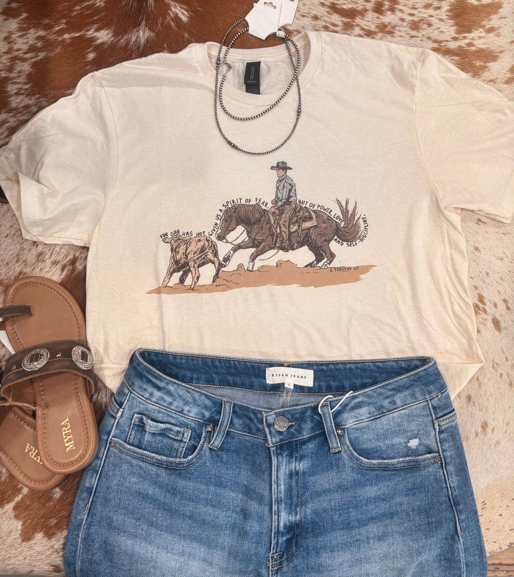 Not a Spirit of Fear Tee
