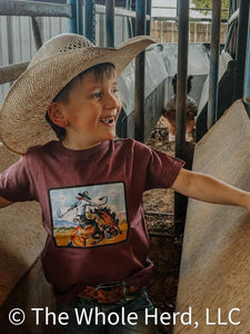 Cowkids Bronc Bustin Tee