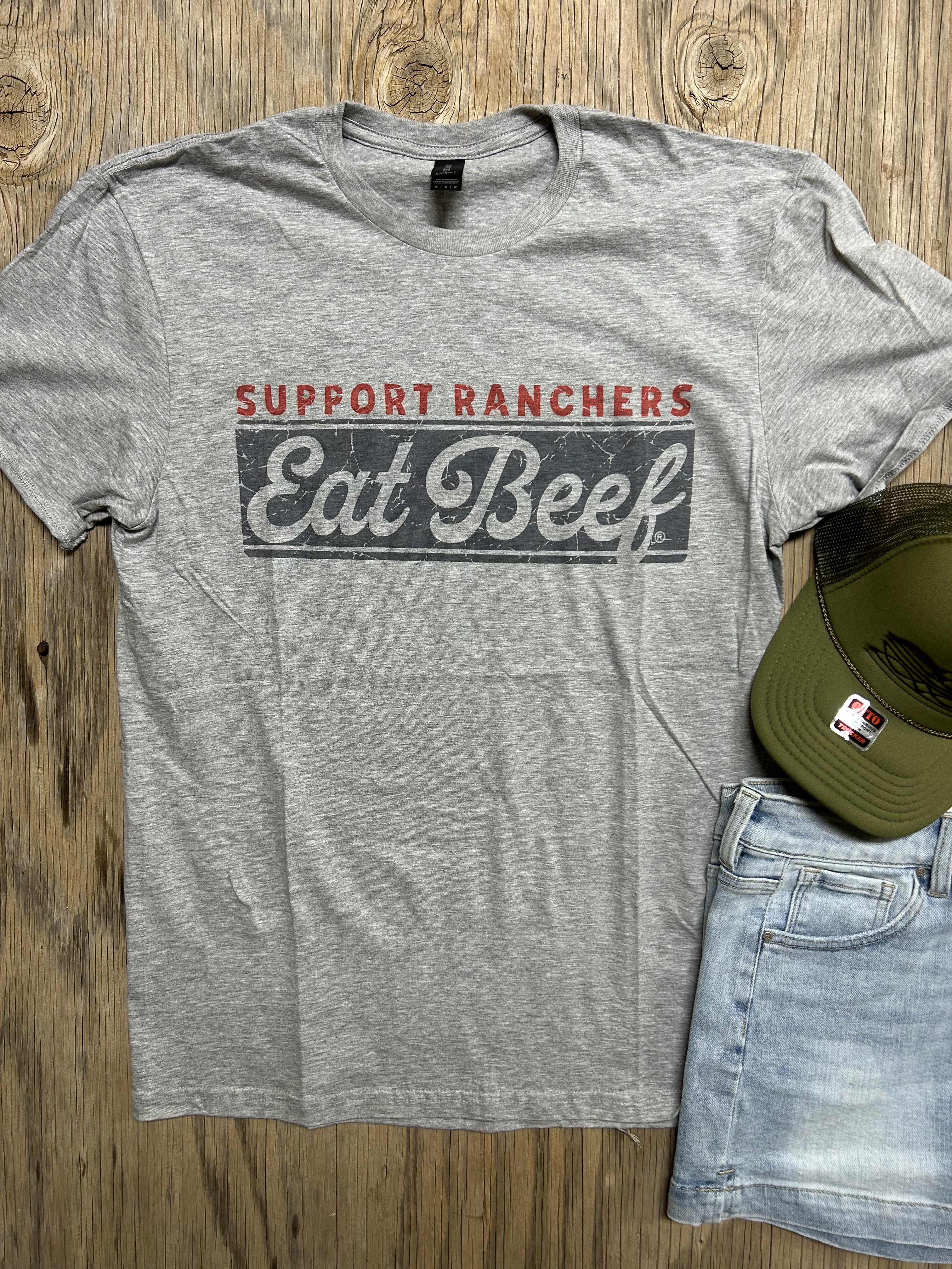 The Support Ranchers Eat Beef Tee