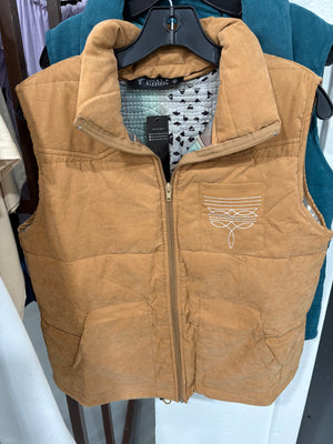 Camel Boot Stitch Vest