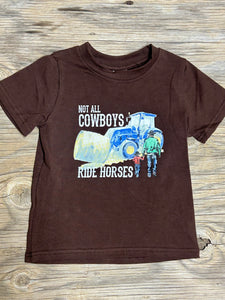 Cowkids Cowboy Tractor Tee