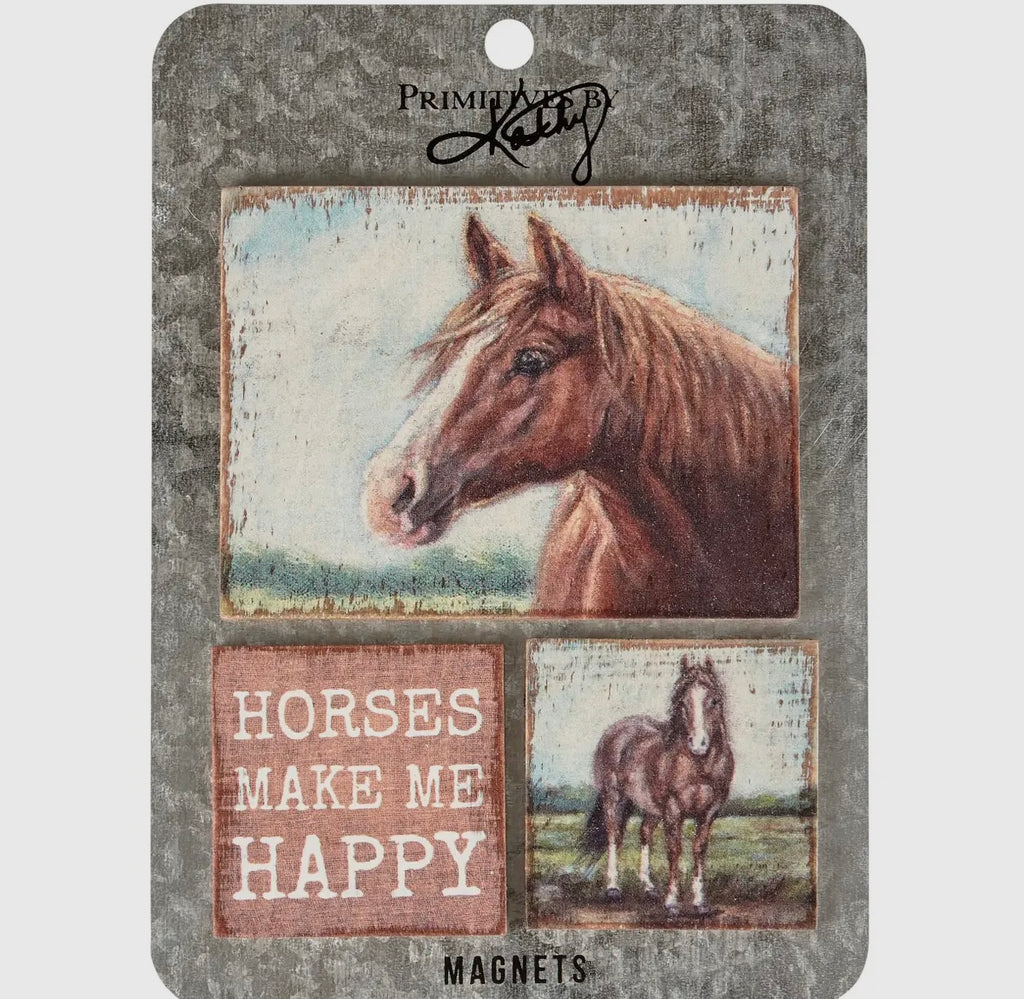 Horses Magnet Set