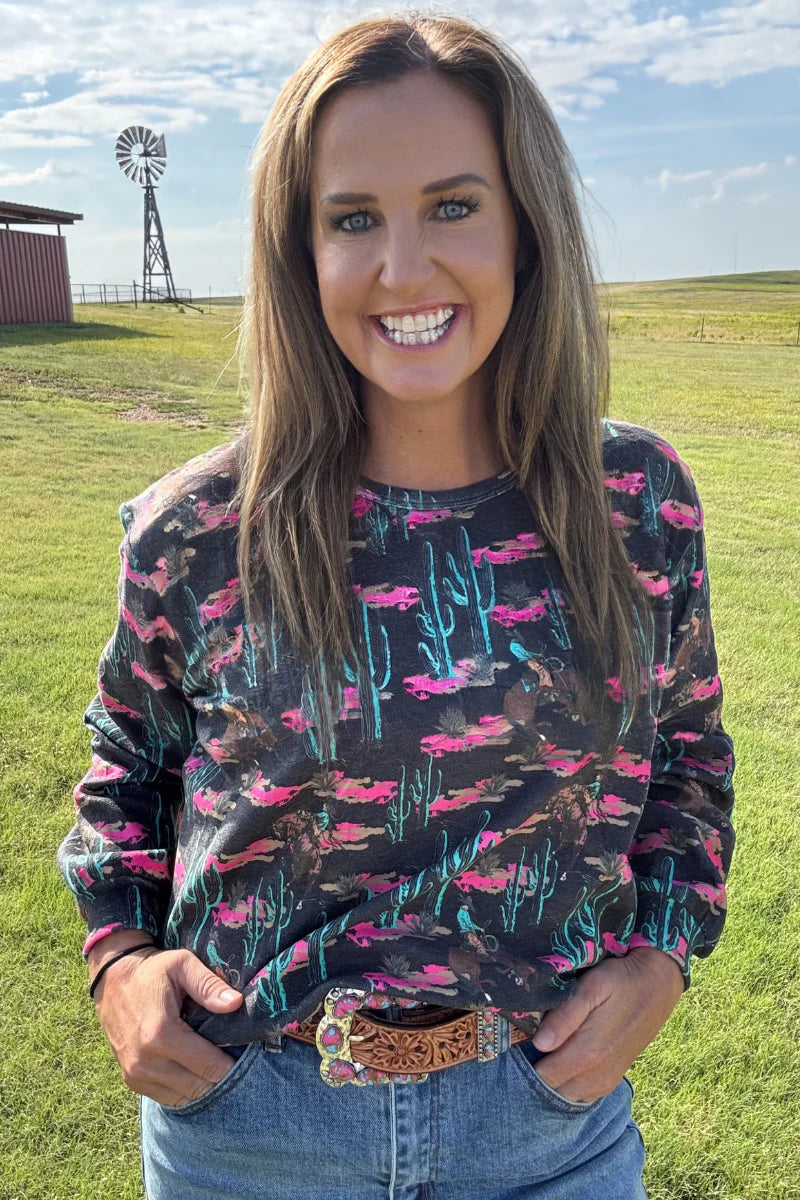 Desert Bronc Super Soft Sweatshirt