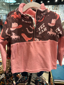 Cowkids Fleece Cowgirl Pullover