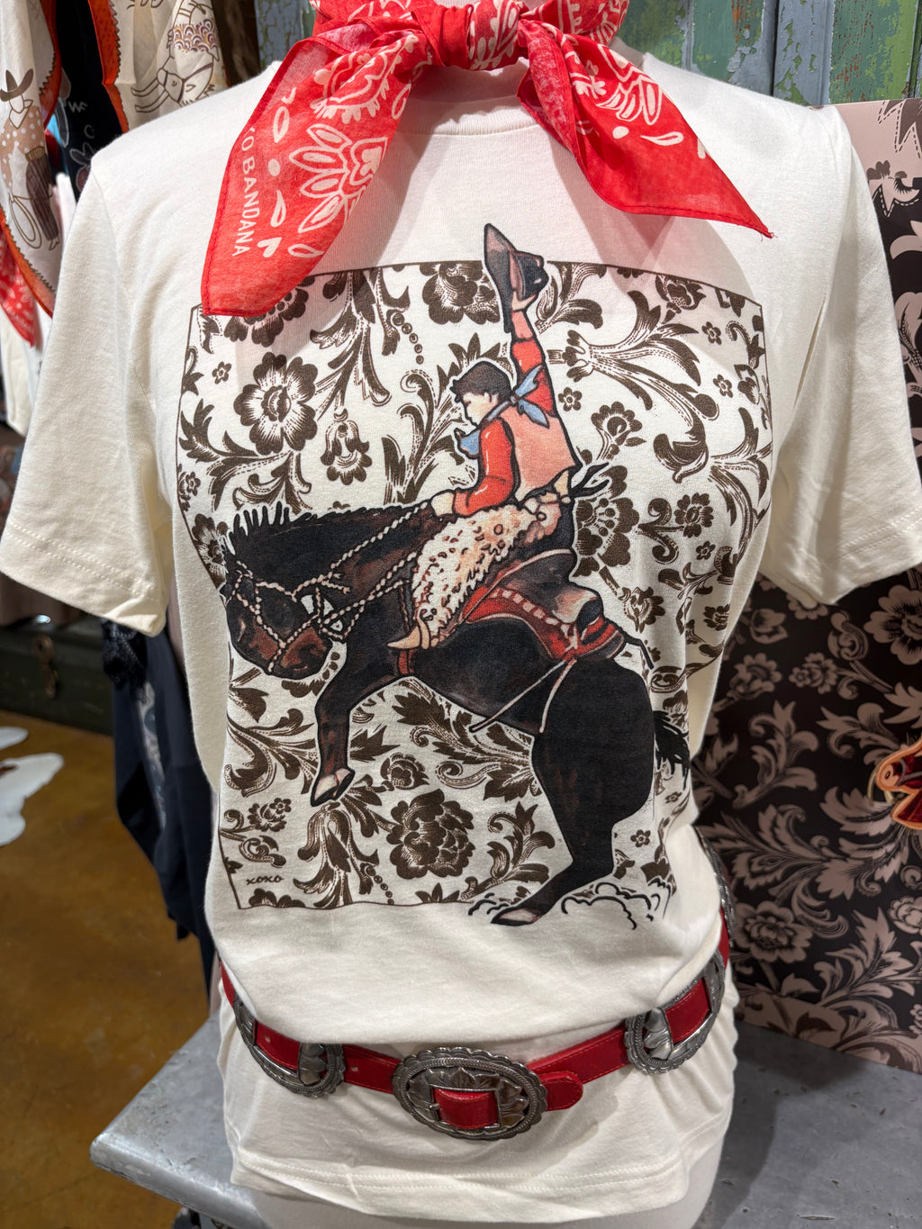 The Paisley Bronc Tee
