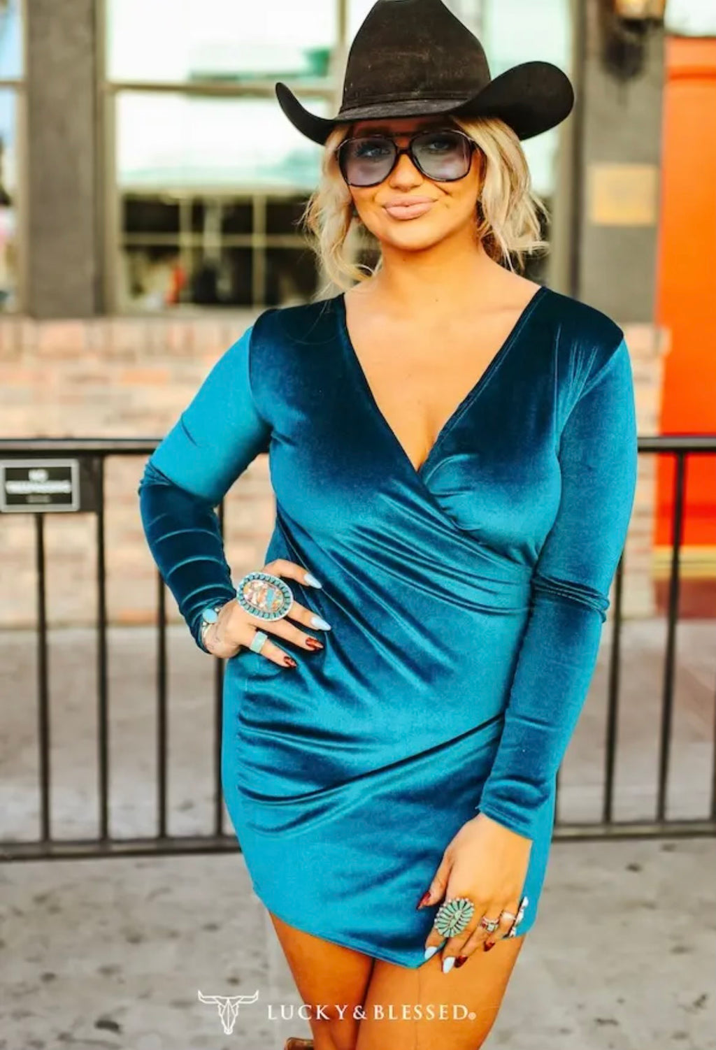 The Teal Dreams Dress