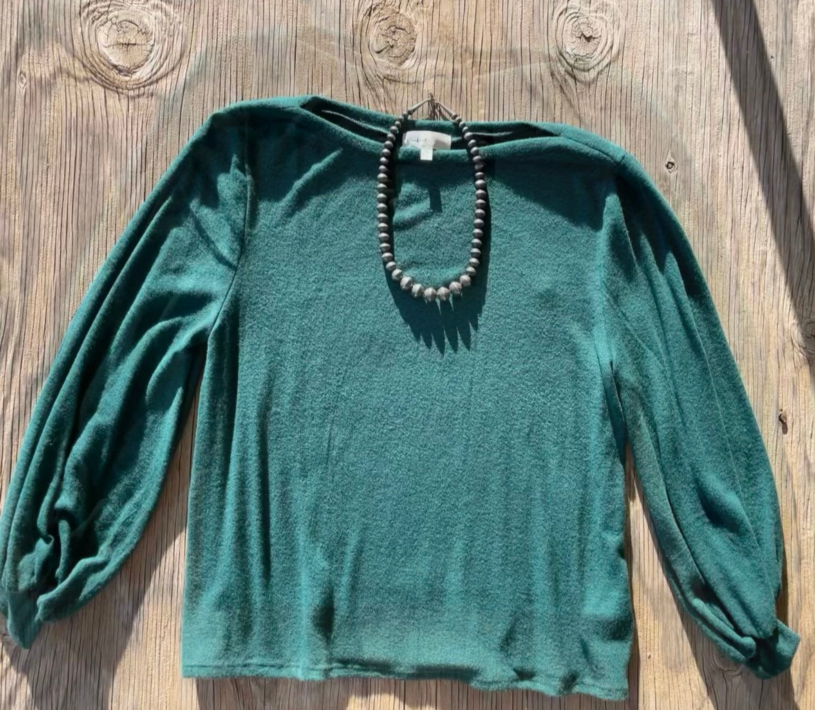 Lightweight Sweater Teal