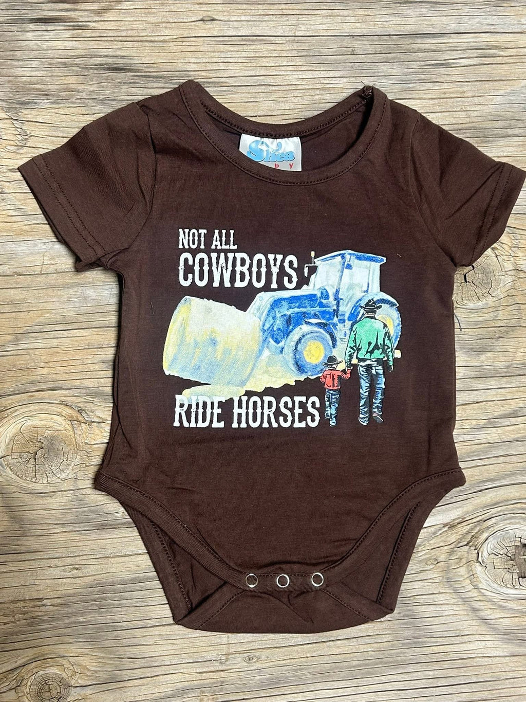 Cowkids Tractor Onesie