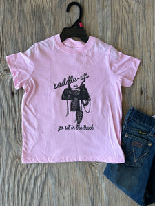 Cowkids Saddle Up Tee