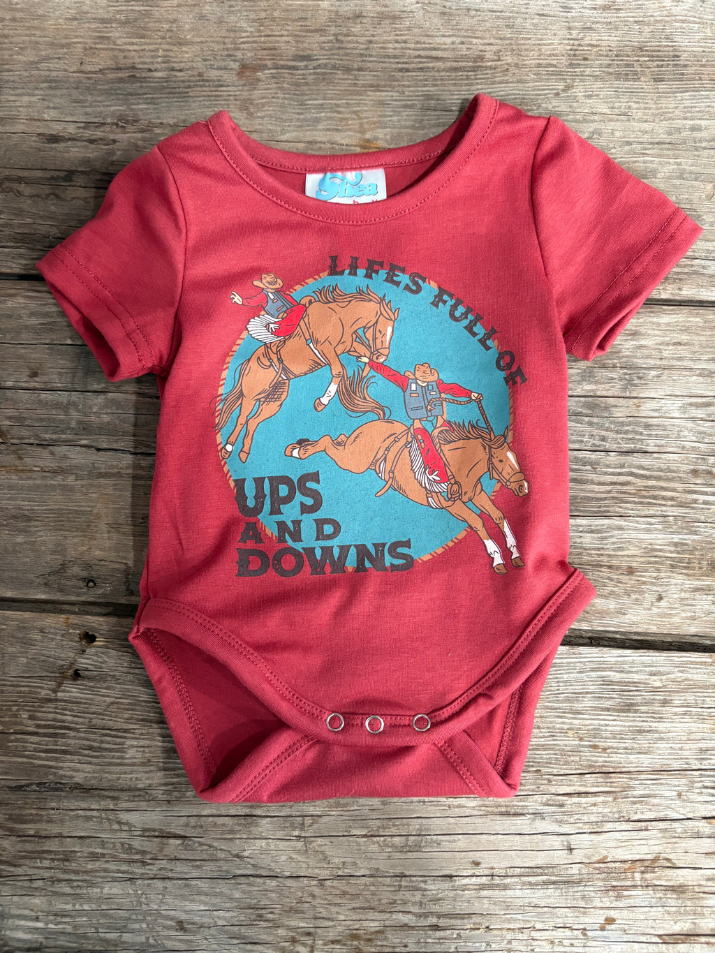Ups & Downs Onesie
