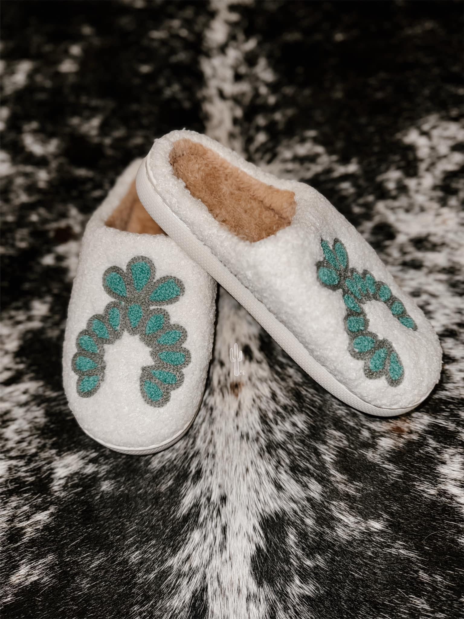 PREORDER Squash Blossom Slippers