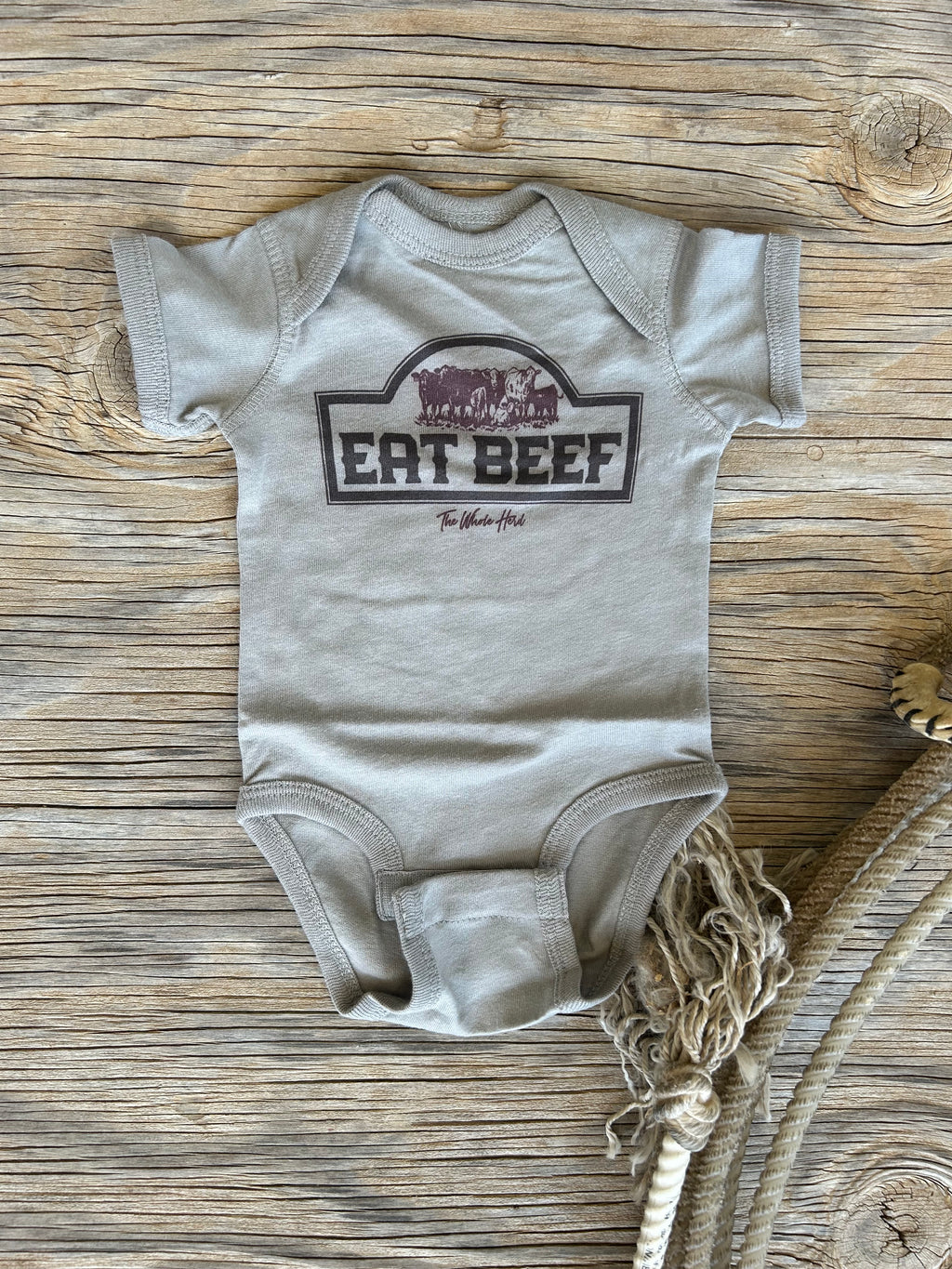 Cowkids Eat Beef Onesie