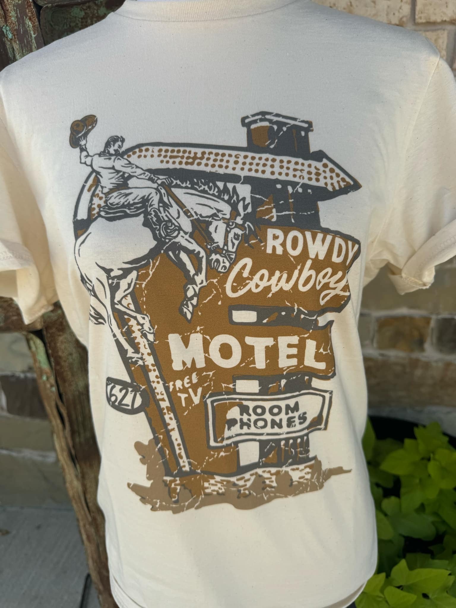 Rowdy Cowboy Motel Tee