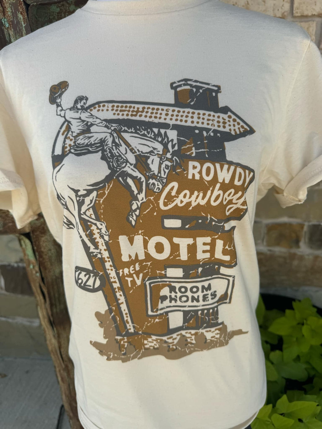 Rowdy Cowboy Motel Tee