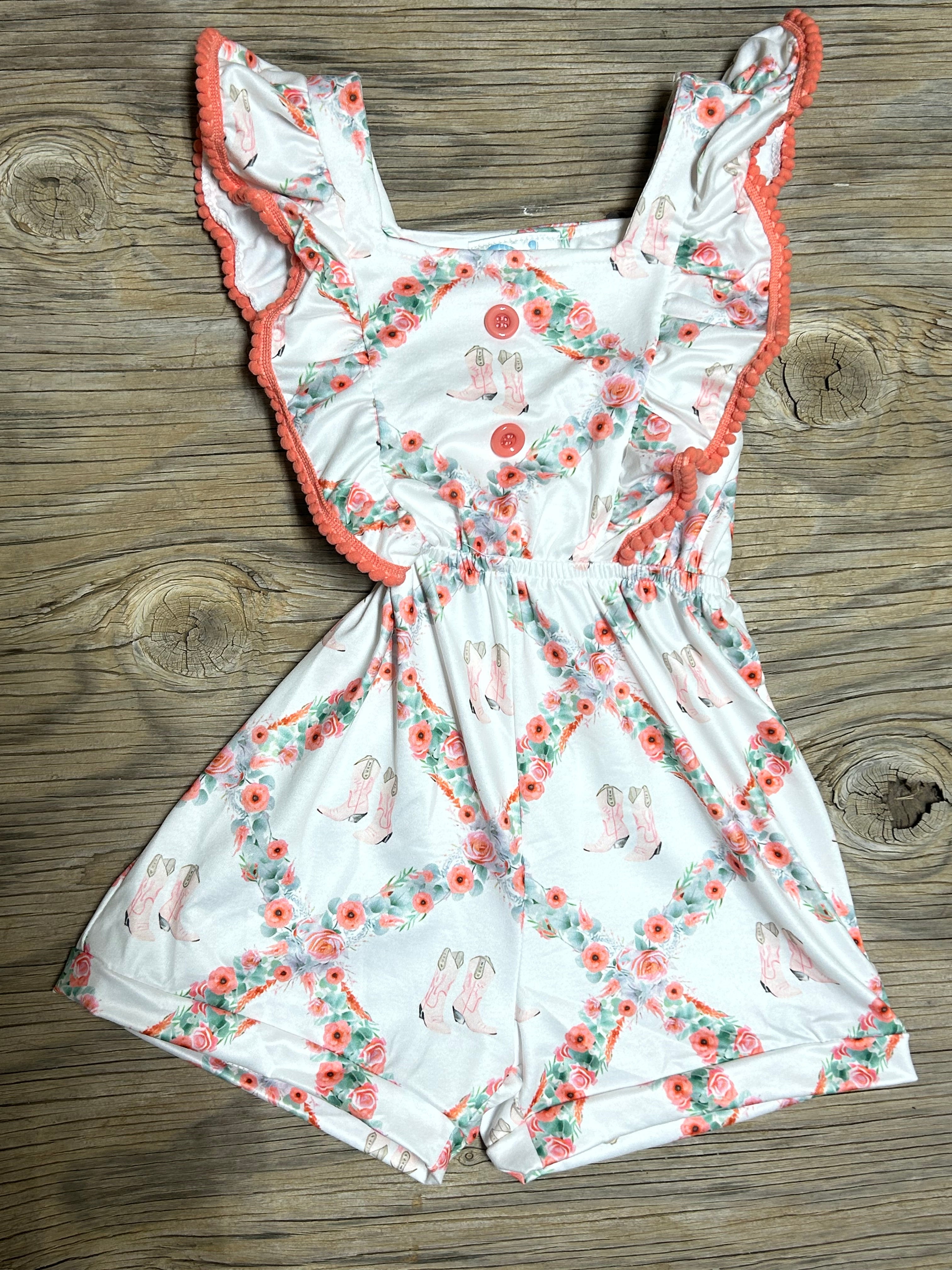 Cowkids Boots Romper