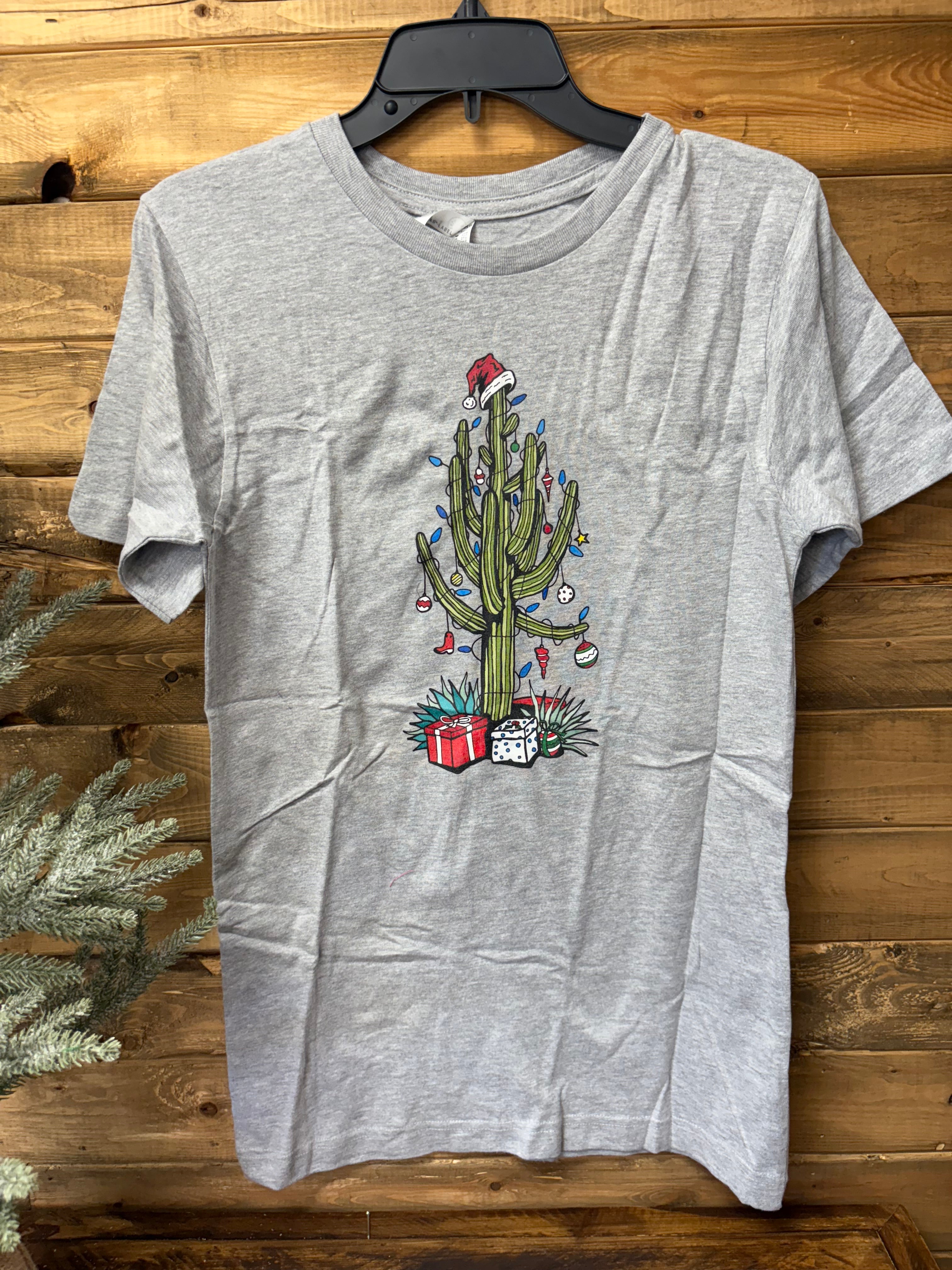 Cactus Christmas Tree Tee