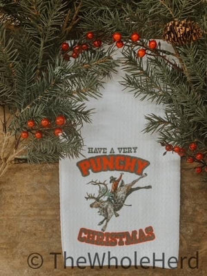 The Western Christmas Towels