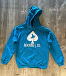 The Rocking J Co Brand Hoodie Turquoise