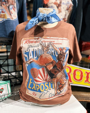 The Bronc Tee Chestnut