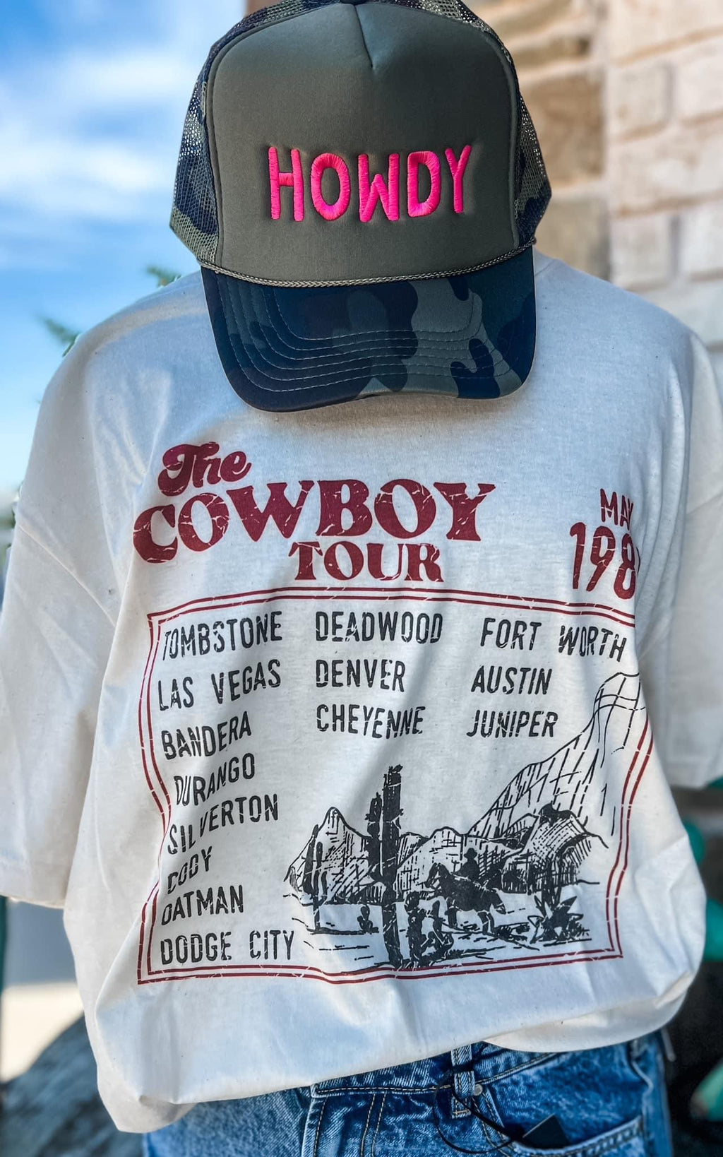 The Cowboy Tour Tee