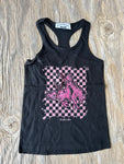 Cowkids Checkered Bronc Tank