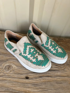 The Dakota Western Shoes Turquoise