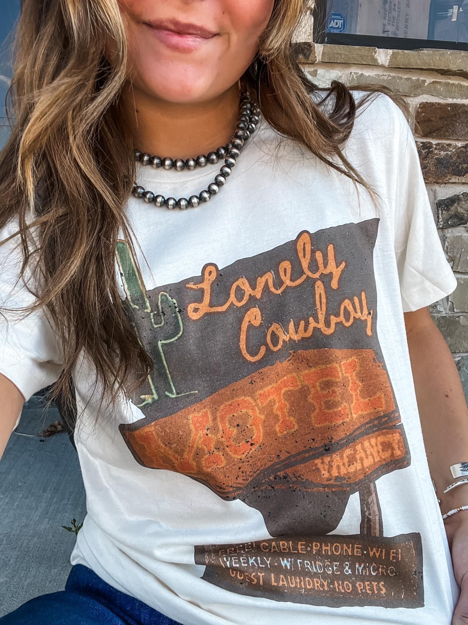 The Lonely Cowboy Motel Tee