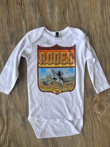 Long Sleeve Rodeo Onesie