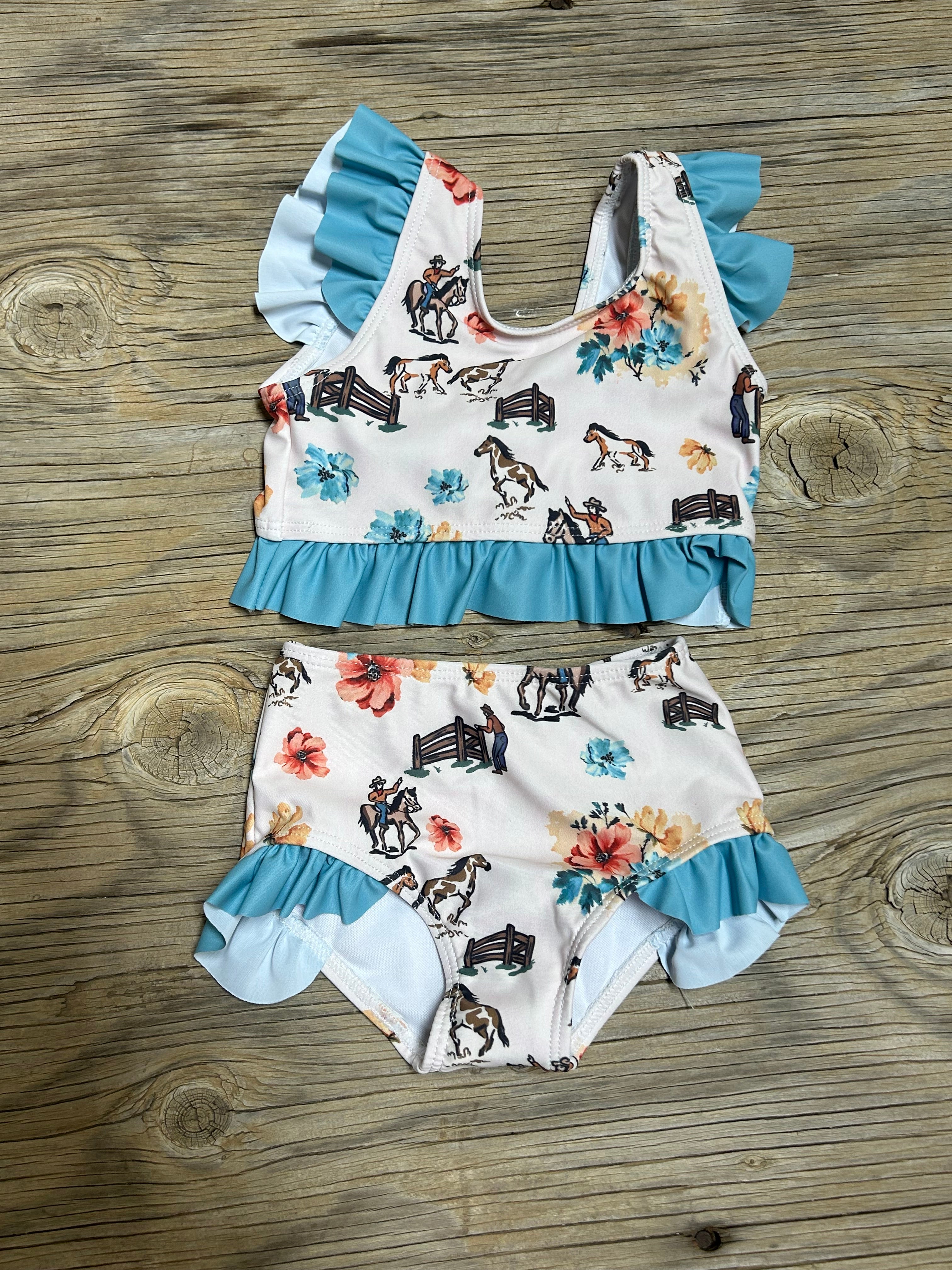 Cowkids Wild Ponies Swim