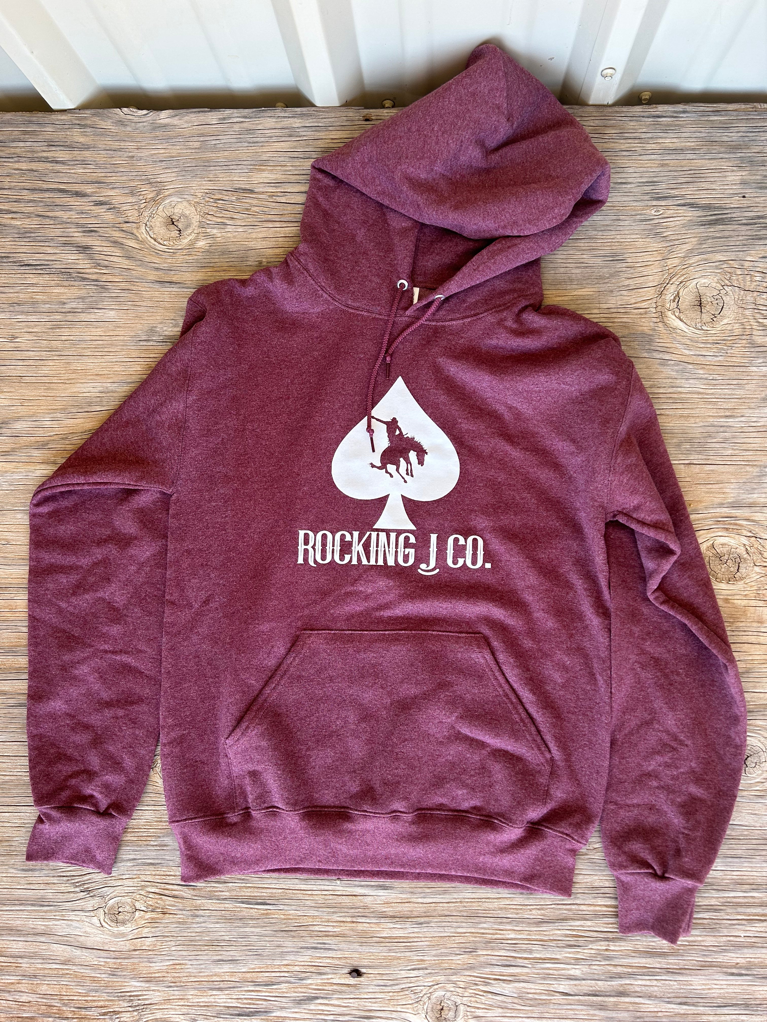 The Brand Hoodie Maroon