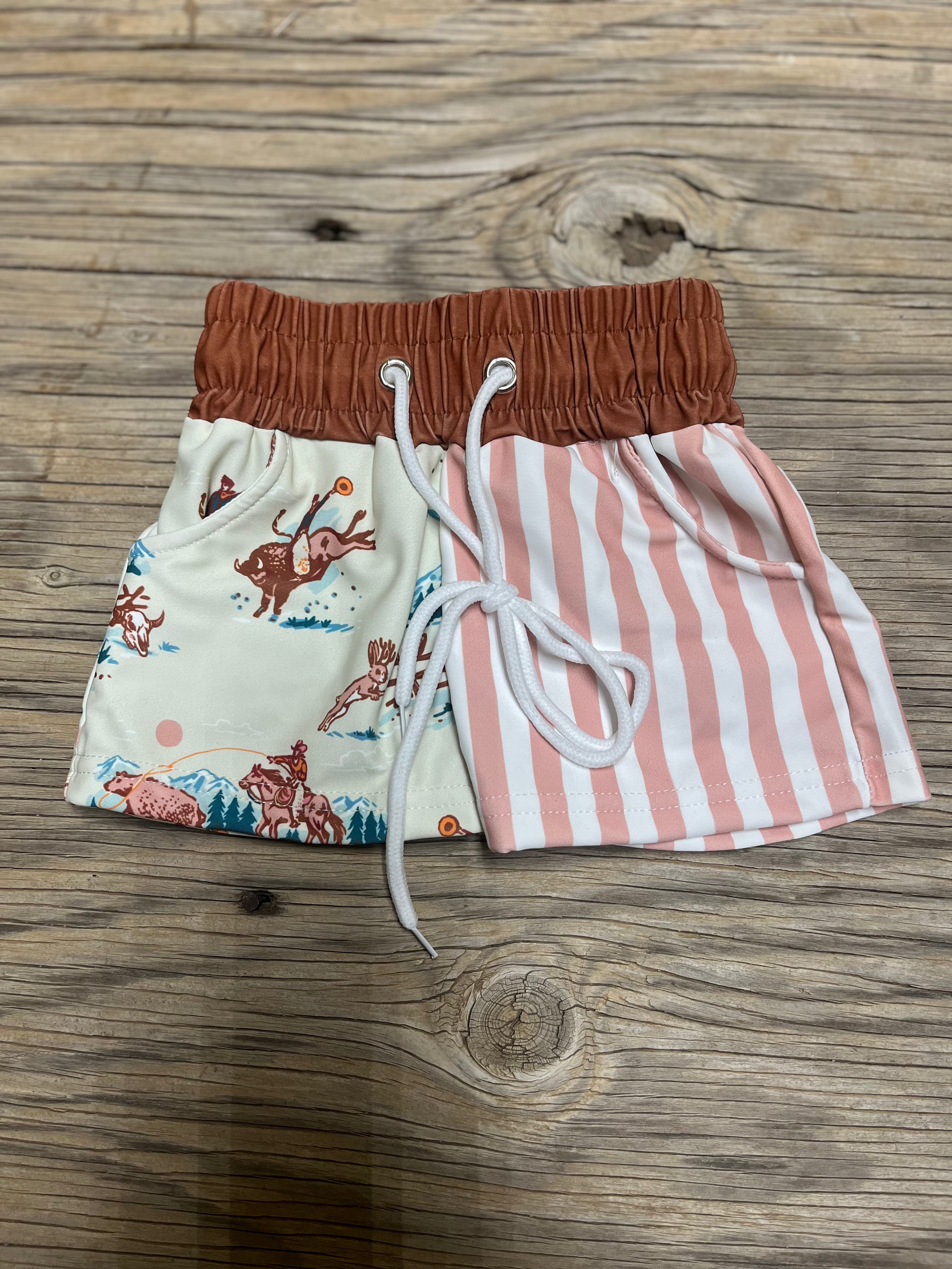 Cowkids Swim Trunks 3-6m