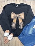The Fringe Bow Sweatshirt