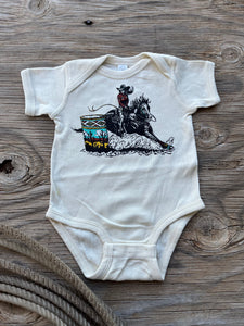 Cowkids Barrel Racer Onesie