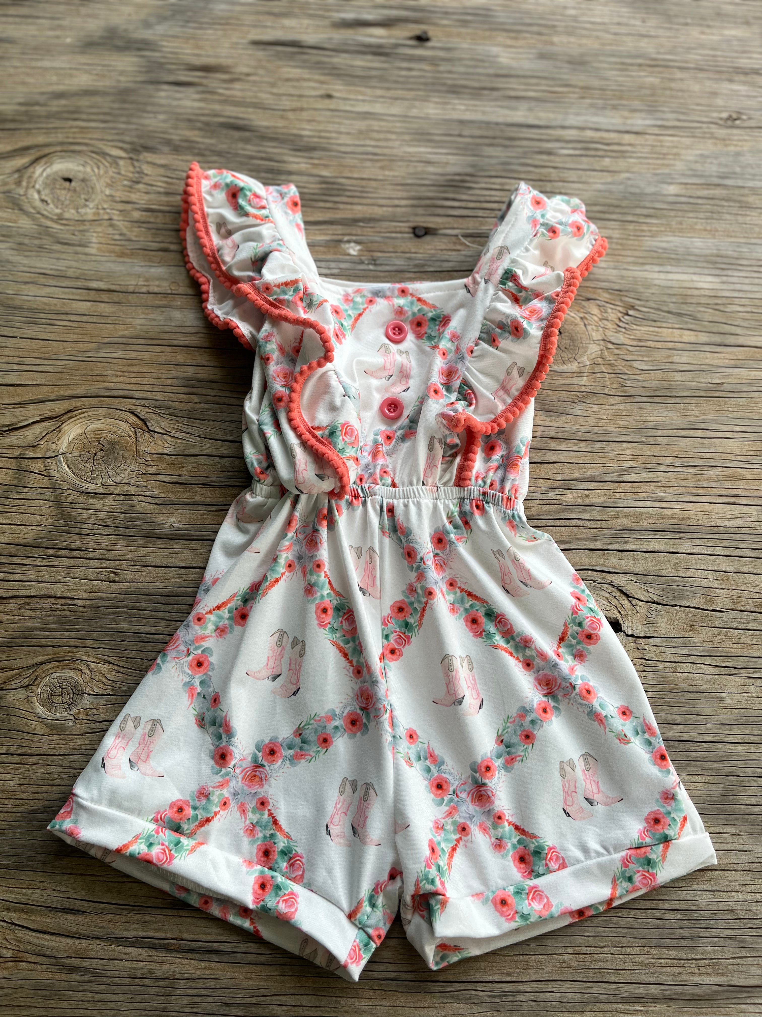 Cowkids Boots Romper