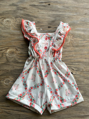 Cowkids Boots Romper
