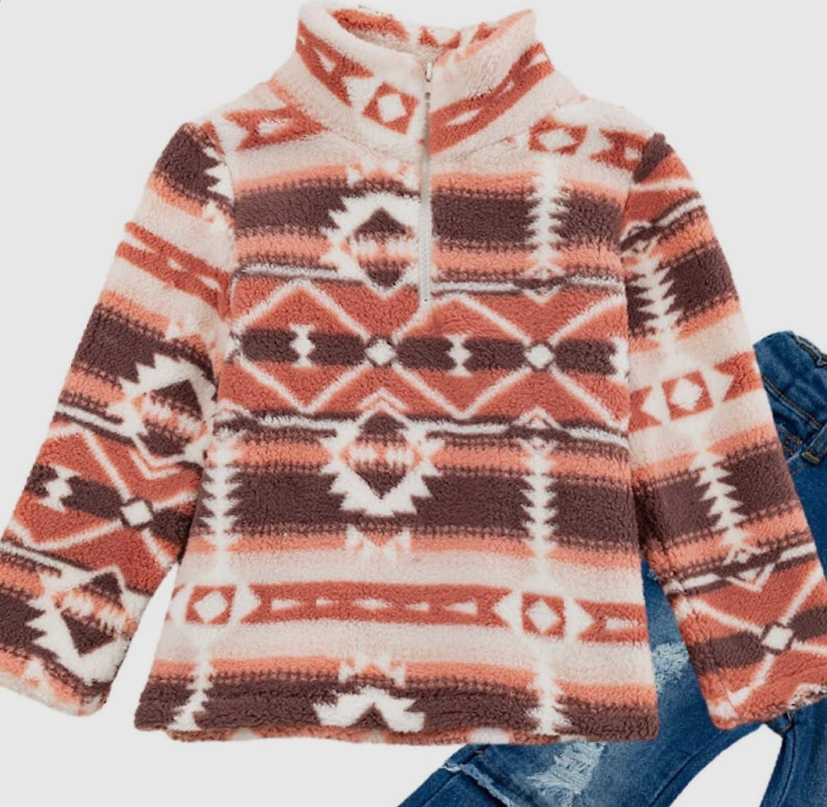 Cowkids Aztec Sherpa