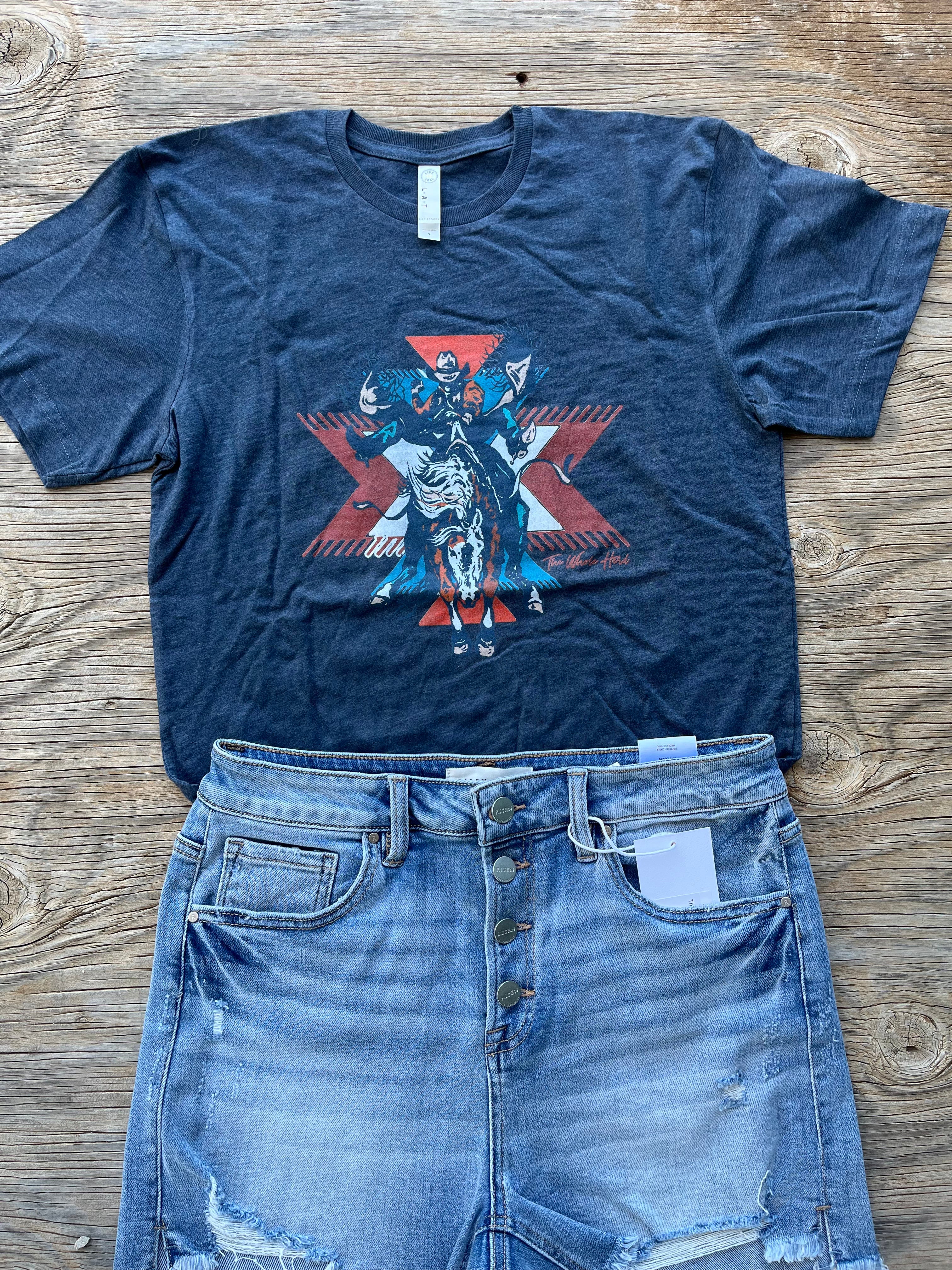 The Bronc Riding Tee