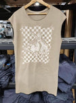 Bronc Checker T-shirt Dress