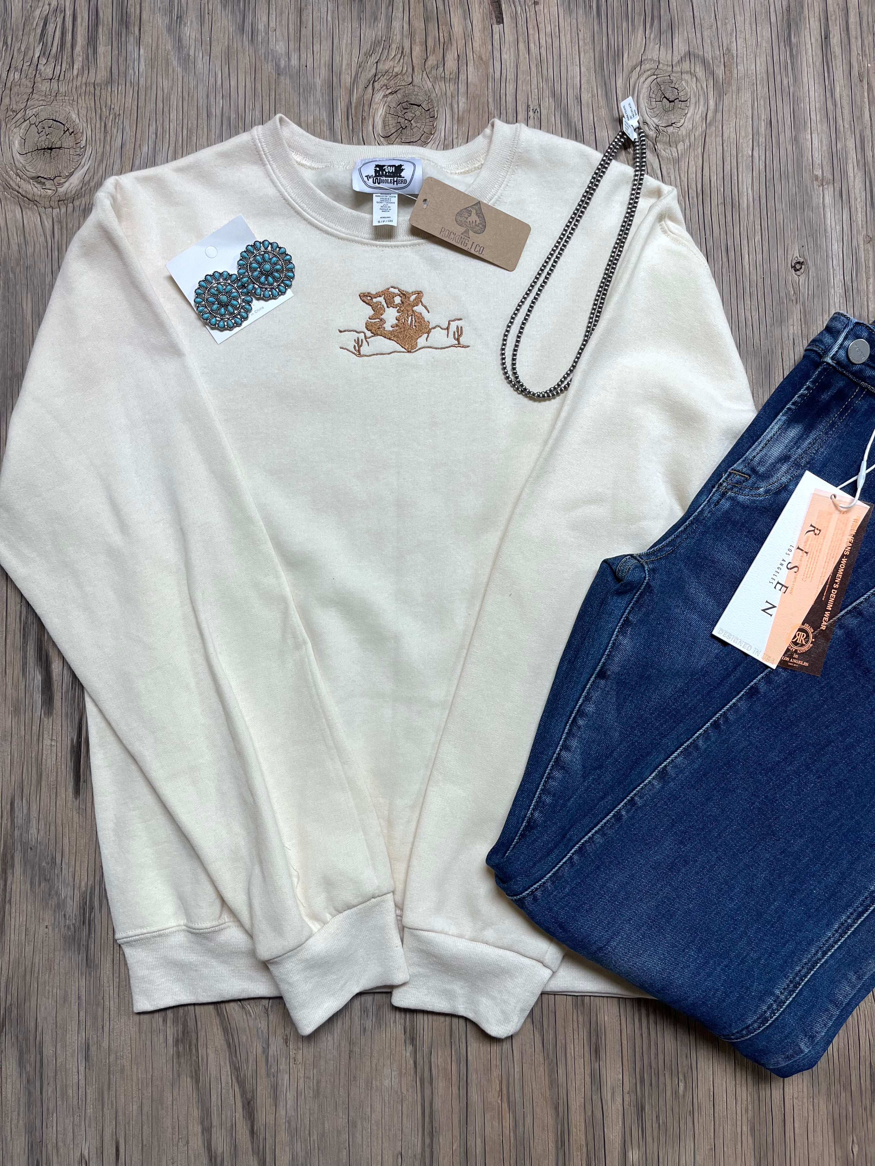 The Angus Embroidered Sweatshirt