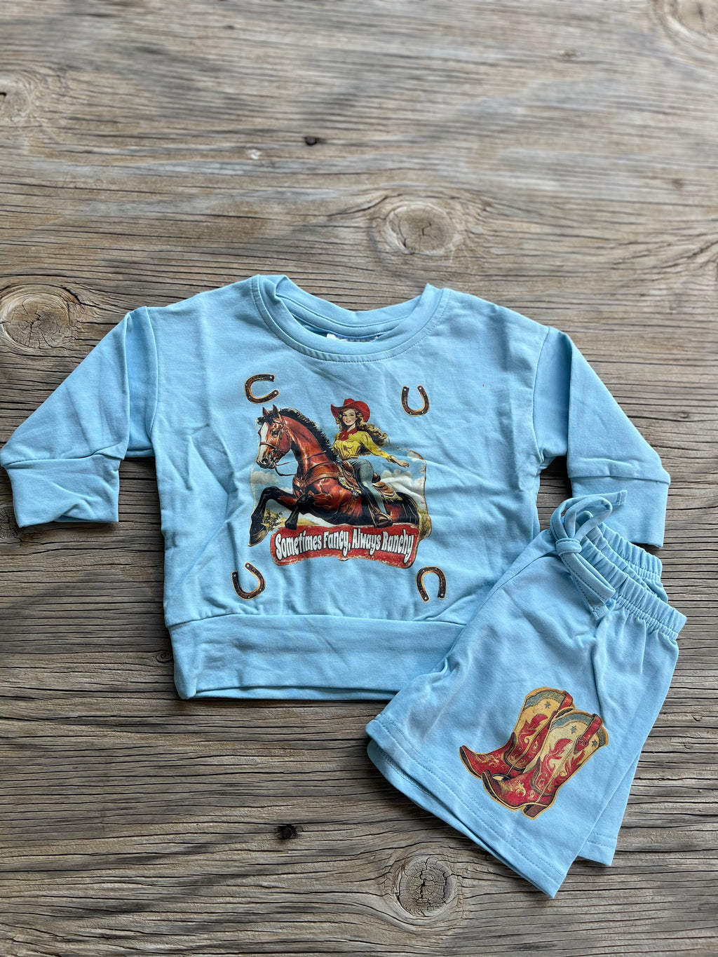 Cowkids Always Ranchy Lounge Set