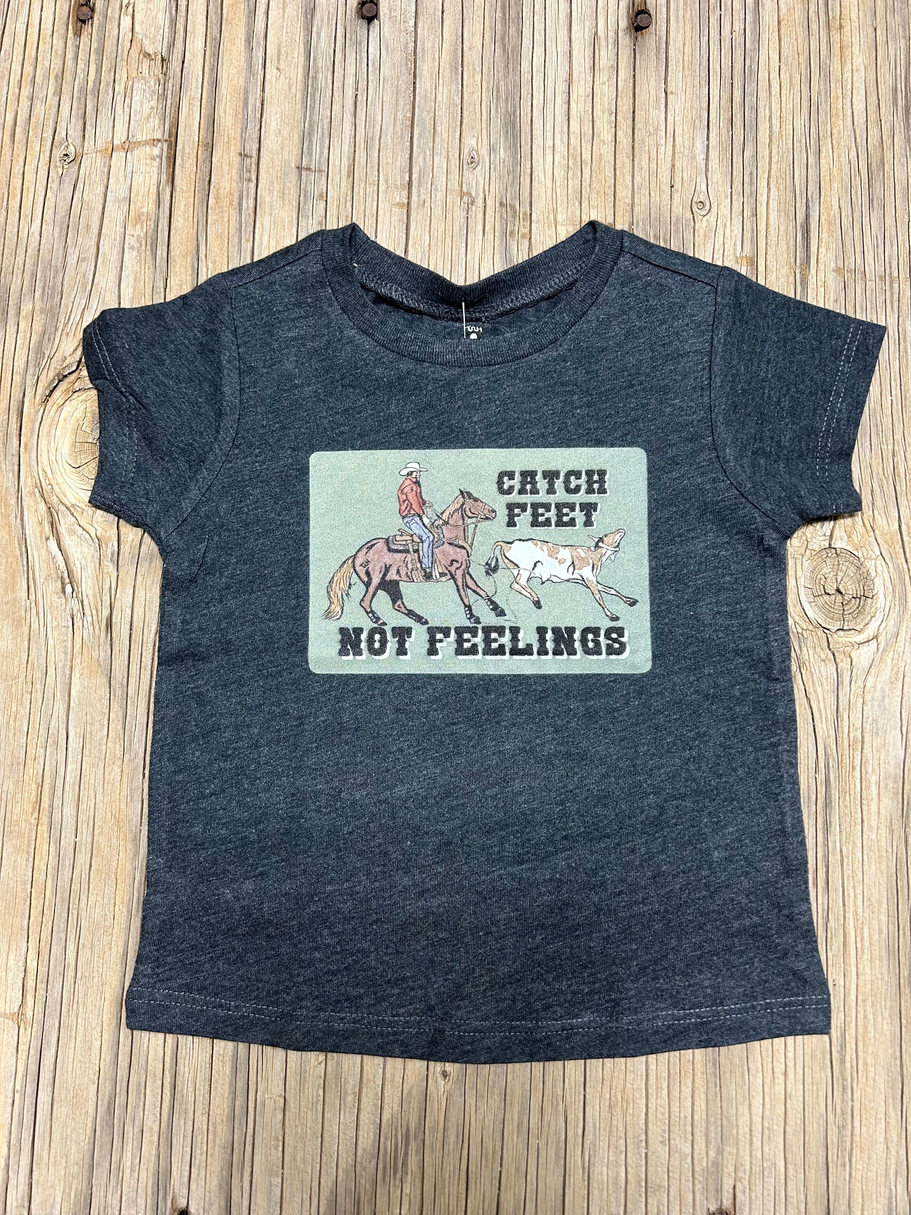 Cowkids Catch Feet Tee