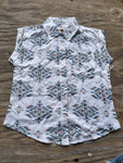 Cowkids Aztec Button Up