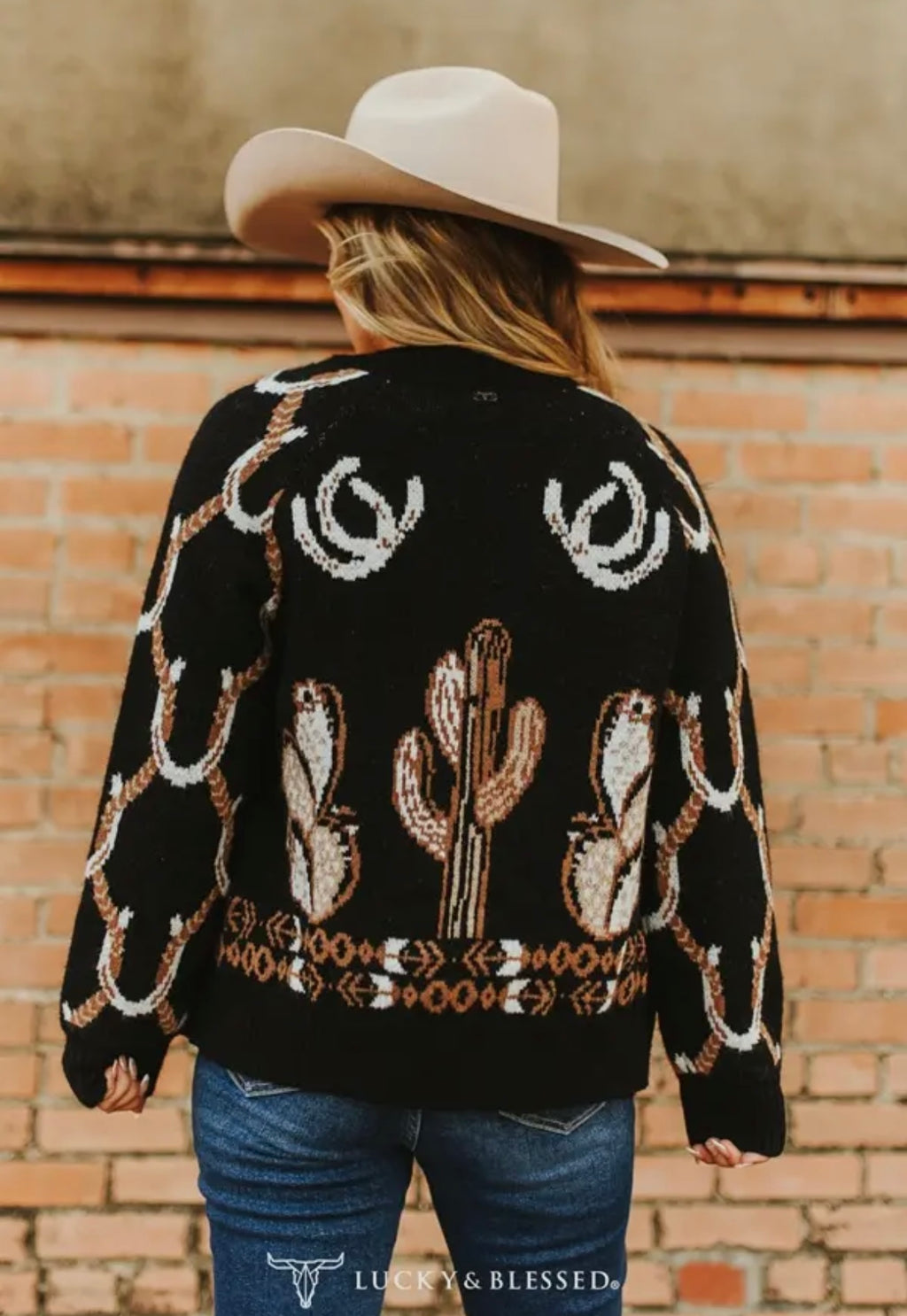 The Saguaro Cactus Zip Sweater