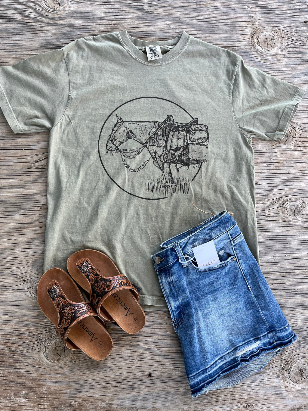 The Lord will fight for you Tee CC