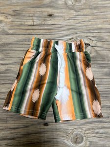 Cowkids Serape Shorts