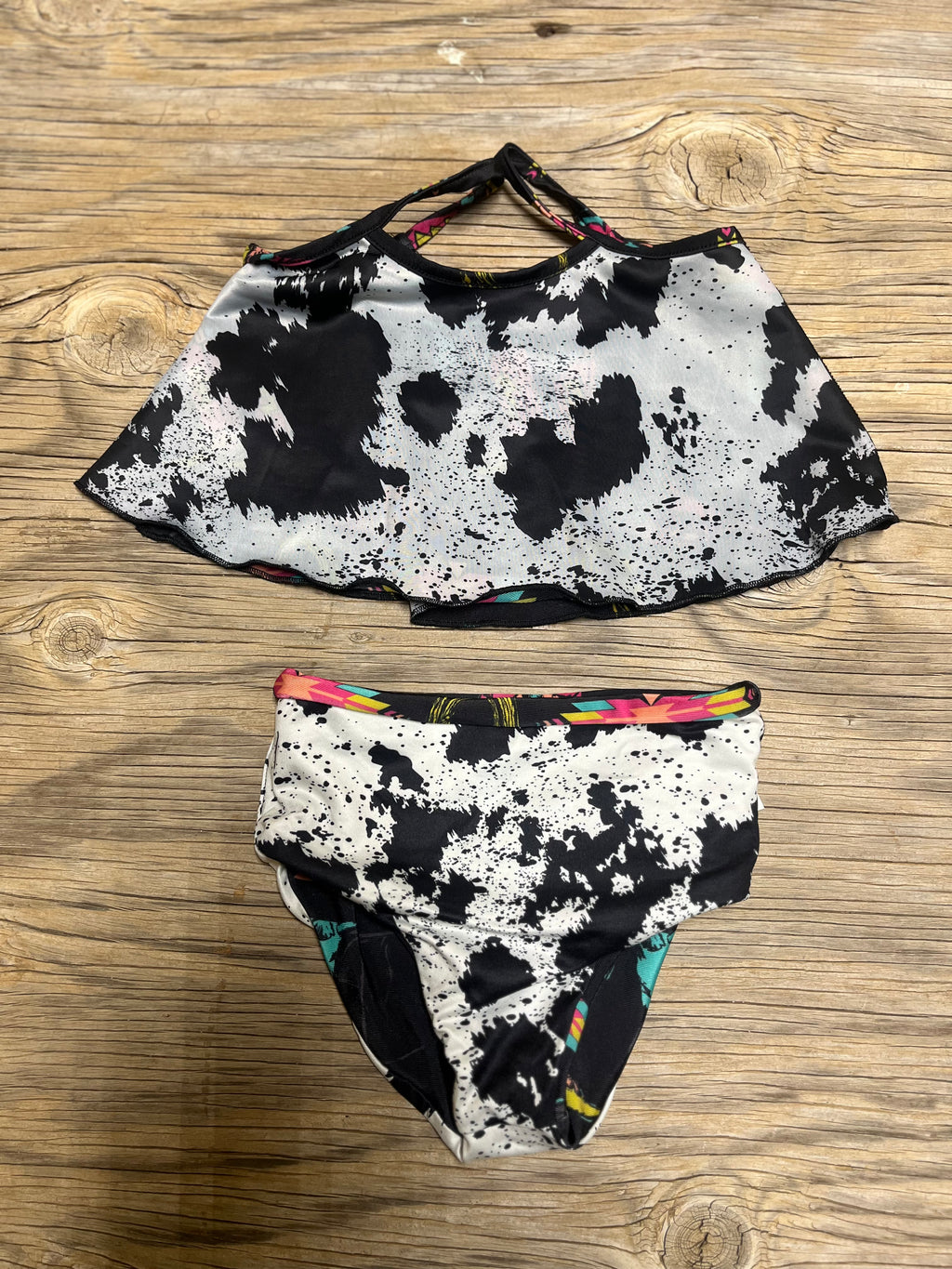 Cowkids Cowprint Reversible 2 Piece Swim